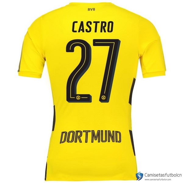 Camiseta Borussia Dortmund Primera equipo Castro 2017-18